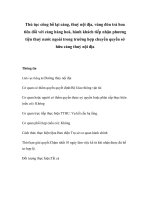 Tài liệu Thủ tục công bố lại cảng, thuỷ nội địa, vùng đón trả hoa tiêu đối với cảng hàng hoá, hành khách tiếp nhận phương tiện thuỷ nước ngoài trong trường hợp chuyển quyền sở hữu cảng thuỷ nội địa docx