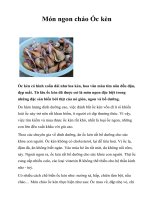 Tài liệu Món ngon cháo Ốc kèn docx