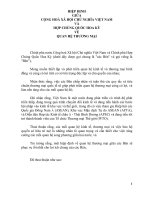 Tài liệu Hiệp định thương mại Việt-Mỹ (bản tiếng Việt) doc