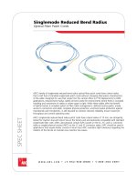 Tài liệu Singlemode Reduced Bend Radius docx
