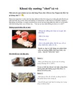 Tài liệu Khoai tây nướng 