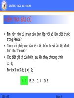 Tài liệu bai th5 lenh For ...do