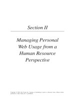 Tài liệu Personal Web Usage in the Workplace: A Guide to Effective Human Resources Management Part 3 docx