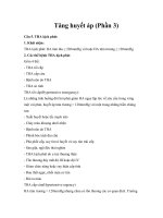 Tài liệu Tăng huyết áp (Phần 3) pptx