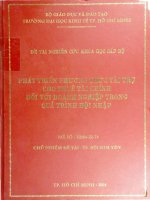 Phát triển phương thức tài trợ cho thuê tài chính đối với doanh nghiệp trong quá trình hội nhập 