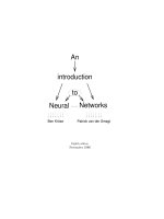 Tài liệu An introduction to Neural Networks pptx