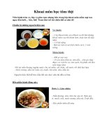 Tài liệu Khoai môn bọc tôm thịt docx