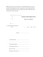 Tài liệu Mẫu Đề nghị thành lập trường trung cấp nghề doc