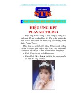 Tài liệu Hiệu ứng KPT Planer Tiling doc