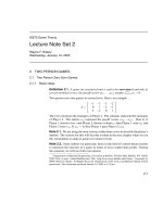 Tài liệu IE675 Game Theory - Lecture Note Set 2 ppt