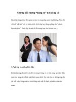 Tài liệu Những đối tượng “đáng sợ” nơi công sở docx