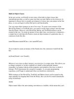 Tài liệu Built-In Object Classes ppt