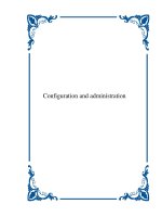Tài liệu Configuration and administration ppt