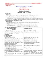 Bài giảng GIAO AN LOP 3 TUAN 22 - 2 BUOI