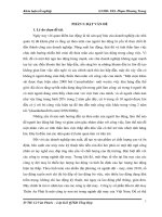 Đo lường mức độ thỏa mãn đối với công việc của người lao động tại công ty cổ phần đầu tư dệt may thiên an phát 