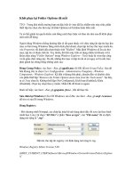 Khôi phục lại folder options đã mất 