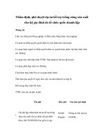 Tài liệu Thẩm định, phê duyệt dự án hỗ trợ trồng rừng sản xuất cho hộ gia đình do tổ chức quốc doanh lập pdf