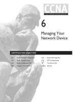 Tài liệu Managing Your Network Device pptx