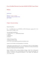 Tài liệu Cisco Certified Network Associate 640-801 ICND Course Notes doc