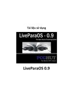 Tài liệu Tài liệu sử dụng LiveParaOS 0.9 doc