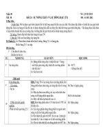 Bài giảng Giáo án từ tiết 30 đến hết