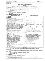 Tài liệu bài soạn lớp3 tuan20