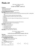 Bài giảng các môn lớp 4 tuần 22