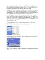 Tài liệu ''''Dựng'''' tường lửa tích hợp sẵn trong Windows XP pptx