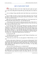 truyện những khoảnh khắc tình yêu