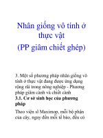 Tài liệu Nhân giống vô tính ở thực vật (PP giâm chiết ghép) docx