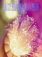 Gián án Phản Xạ Toàn Phần