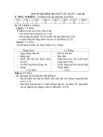 Bài soạn Đáp án kiểm tra 1 tiết Ngữ văn 6