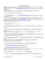 Gián án BT mặt cầu hay