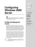Tài liệu Configuring Windows 2000 Server doc