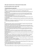 Tổng hợp câu hỏi tư pháp theo chủ đề 