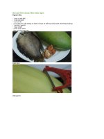 Gỏi xoài khô cá sặc 