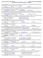 Bài soạn ES TE trong đề thi ĐH