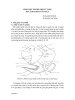 Tài liệu Nhân một trường hợp tử vong do cá đuối đâm vào ngực doc