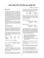 Tài liệu Nâng cao các kỹ năng về di truyền, sinh sản và lai tạo giống bò thịt nhiệt đới- chương 4 pptx