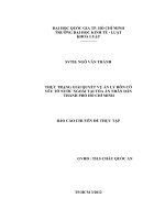 GIẢI QUYẾT vụ án LY hôn có yếu tố nước NGOÀI tại tòa án NHÂN dân THÀNH PHỐ hồ CHÍ MINH 