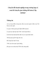 Tài liệu Chuyển đổi doanh nghiệp trong trường hợp có cam kết chuyển giao không bồi hoàn (Cấp UBND) docx