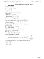 Tài liệu Trắc nghiệm hình học phẳng 12 doc