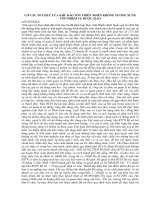 CƠ cấu tổ CHỨC của KHU bảo tồn THIÊN NHIÊN KHÔNG TƯƠNG XỨNG với NHIỆM vụ được GIAO 