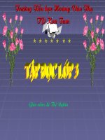 Bài giảng TẬP ĐỌC TUẦN 21