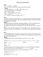 Bài giảng Sinh hoạt toán tuổi thơ 5