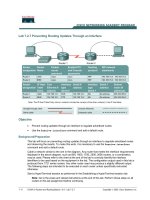 Tài liệu Lab 7.2.7 Preventing Routing Updates Through an Interface pptx