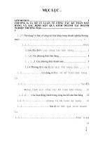 Kế toán bán hàng và xác định KQKD tại Trung tậm Thương mại và Dịch vụ Tràng Thi