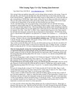 Tài liệu Tiên Lượng Nguy Cơ Gãy Xương Qua Internet ppt