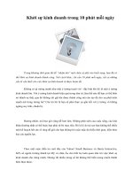 Tài liệu Khởi sự kinh doanh trong 10 phút mỗi ngày pdf