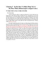 Tài liệu Giáo trình Xử lí sự ra hoa - Chương 5 ppt